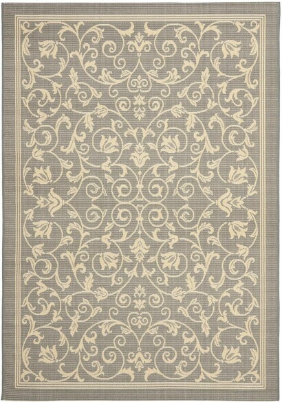 Safavieh Courtyard CY2098-3606 Grey and Natural