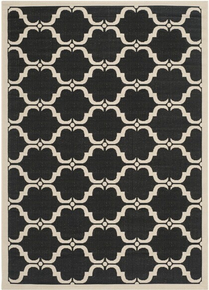 Safavieh Courtyard CY6009-226 Black and Beige