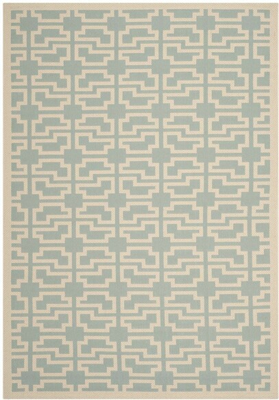 Safavieh Courtyard CY6015-243 Blue and Beige