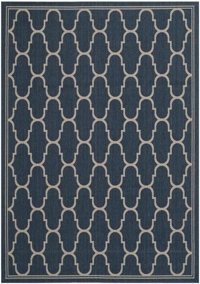 Safavieh Courtyard CY6016268 Navy and Beige