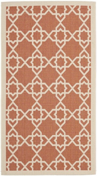 Safavieh Courtyard CY6032-241 Terracotta and Beige