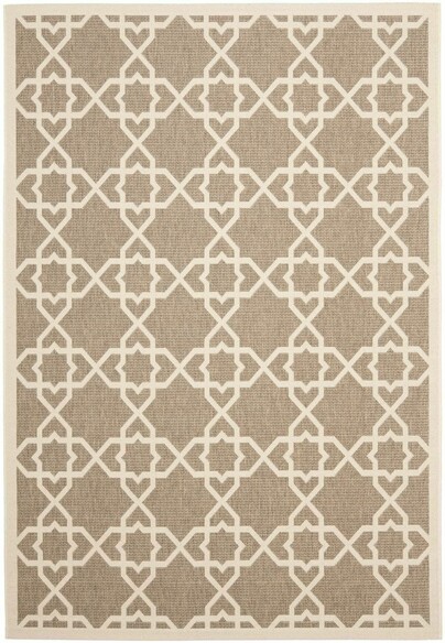 Safavieh Courtyard CY6032-242 Brown and Beige