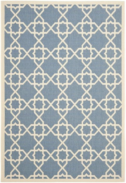 Safavieh Courtyard CY6032-243 Blue and Beige