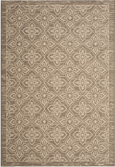 Safavieh Courtyard CY606607921 Dark Beig and Beige