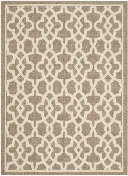 Safavieh Courtyard CY6071-242 Mocha and Beige