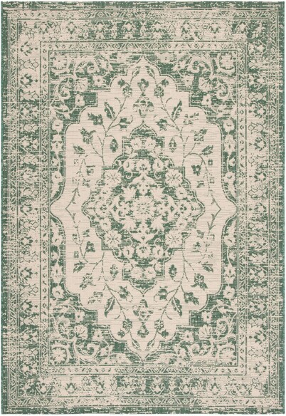 Safavieh Courtyard CY623132212 Beige and Dark Green