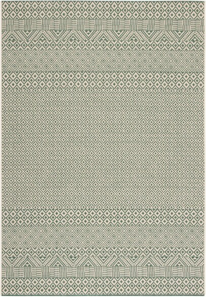 Safavieh Courtyard CY623532212 Dark Green and Beige