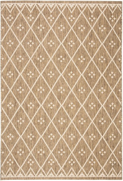 Safavieh Courtyard CY6303232 Brown and Light Beige