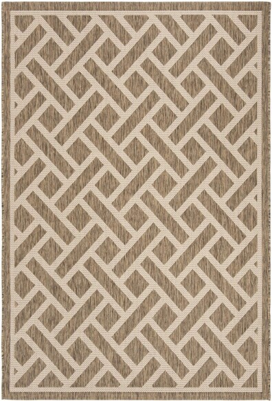 Safavieh Courtyard CY6306232 Brown and Light Beige