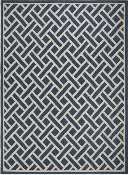 Safavieh Courtyard CY6306258 Navy and Light Beige