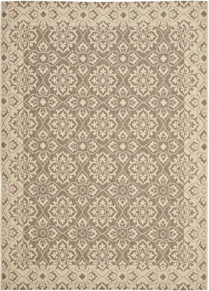 Safavieh Courtyard CY6550-22 Brown and Creme