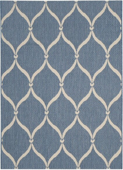 Safavieh Courtyard CY6654233 Blue and Beige