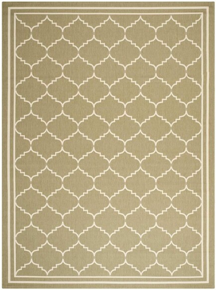 Safavieh Courtyard CY6889-244 Green and Beige