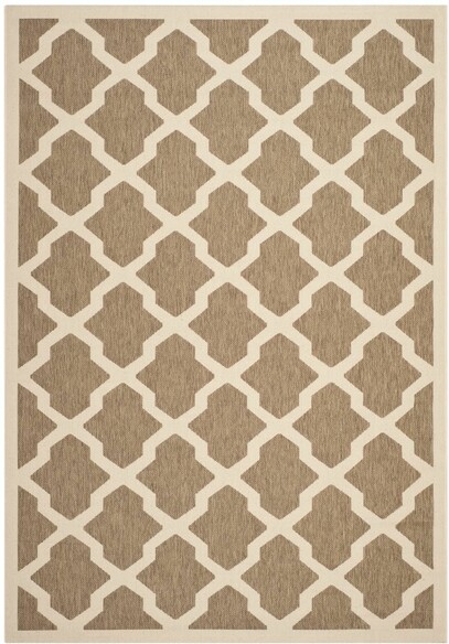 Safavieh Courtyard CY6903-242 Brown and Bone