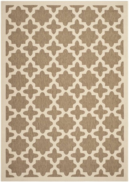 Safavieh Courtyard CY6913-242 Brown and Bone