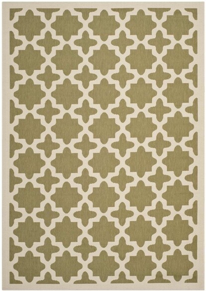 Safavieh Courtyard CY6913-244 Green and Beige