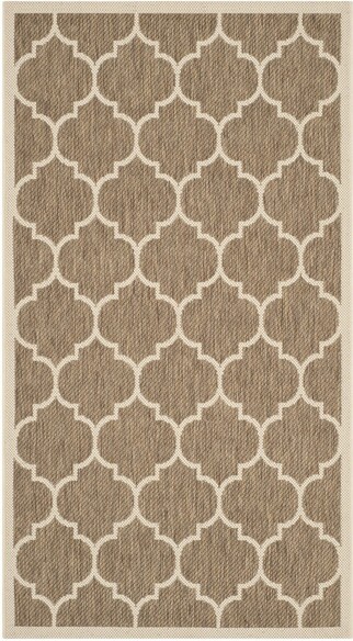 Safavieh Courtyard CY6914-242 Brown and Bone