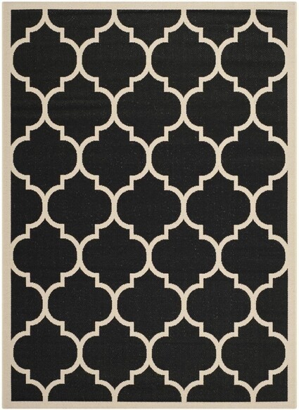 Safavieh Courtyard CY6914-266 Black and Beige