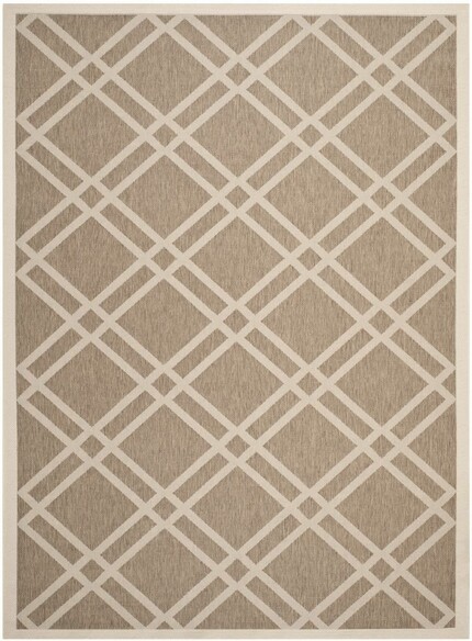 Safavieh Courtyard CY6923-242 Brown and Bone