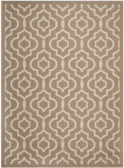 Safavieh Courtyard CY6926-242 Brown and Bone