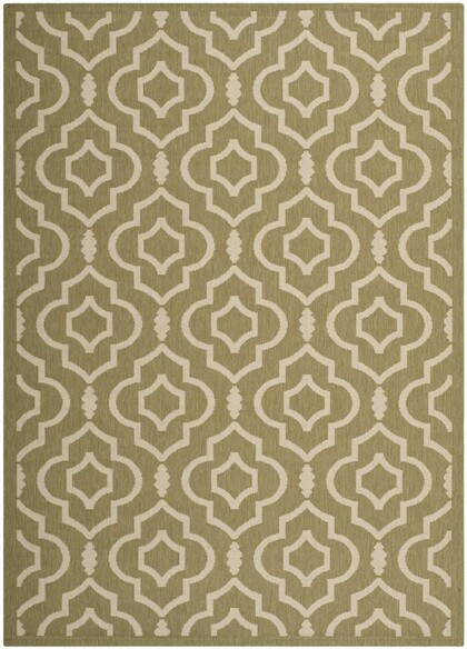 Safavieh Courtyard CY6926-244 Green and Beige