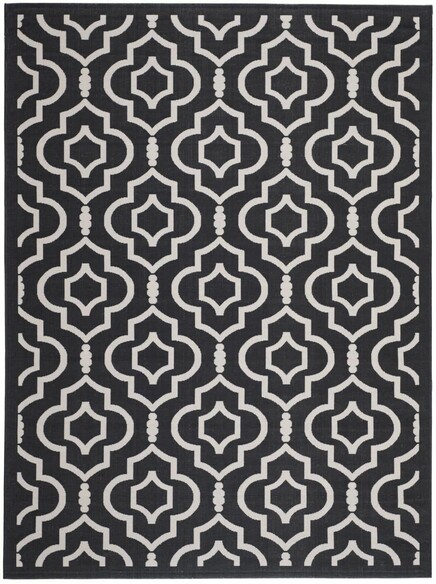 Safavieh Courtyard CY6926-266 Black and Beige