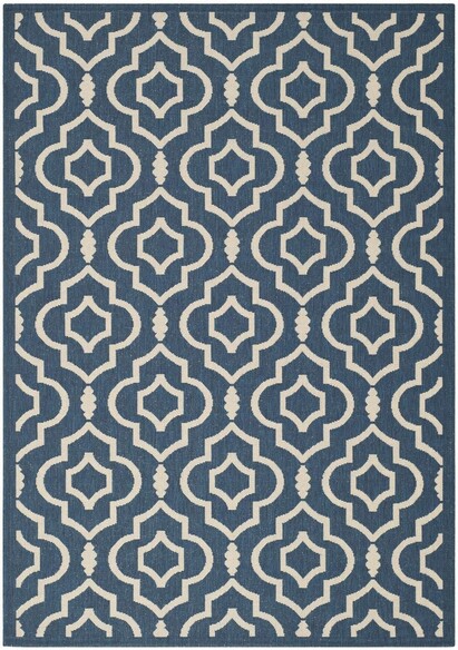 Safavieh Courtyard CY6926-268 Navy and Beige