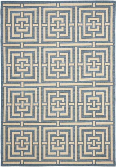 Safavieh Courtyard CY6937-23 Blue and Bone