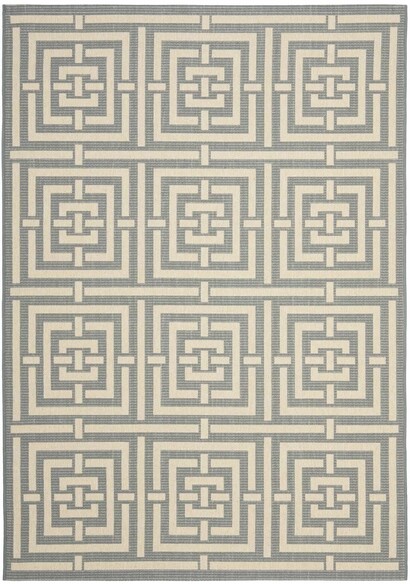 Safavieh Courtyard CY6937-65 Grey and Cream