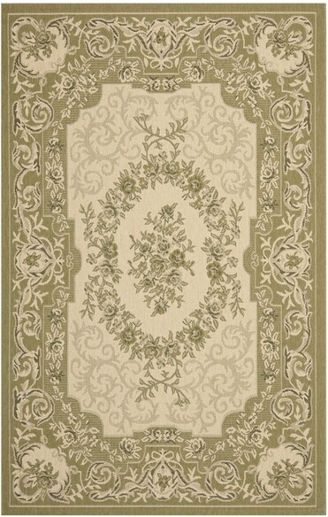 Safavieh Courtyard CY7208-14A5 Cream and Green