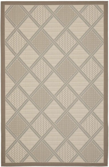 Safavieh Courtyard CY7570-79A18 Beige and Dark Beig