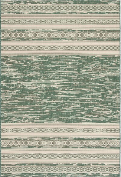 Safavieh Courtyard CY806132221 Dark Green and Beige