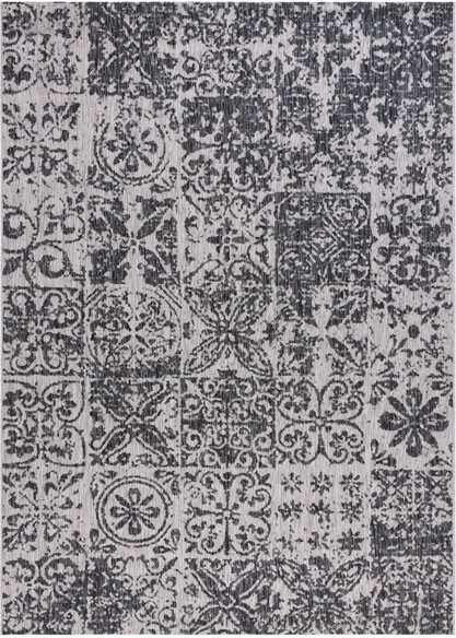 Safavieh Courtyard CY807636621 Black and Beige