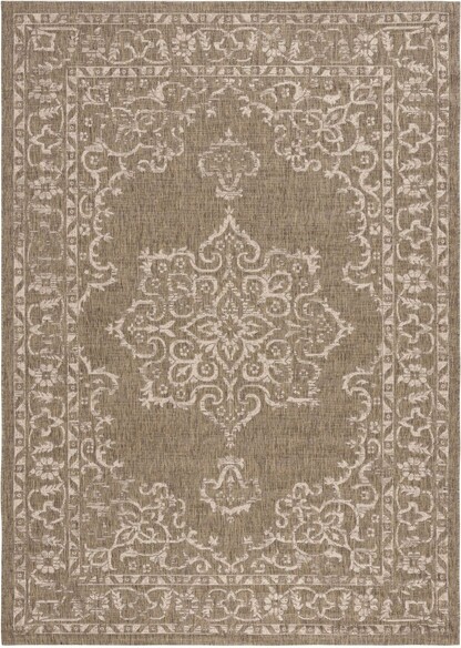 Safavieh Courtyard CY848123221 Brown and Beige