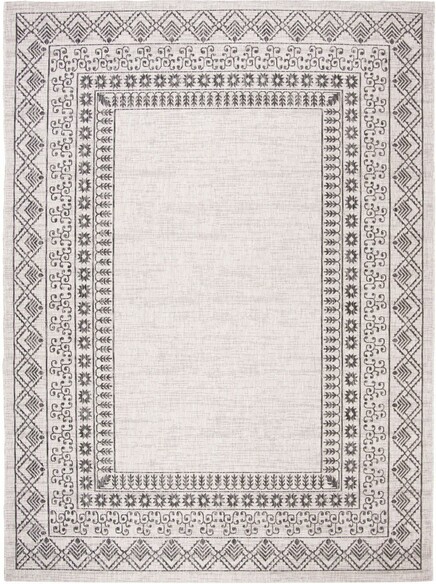 Safavieh Courtyard CY848436621 Black and Beige