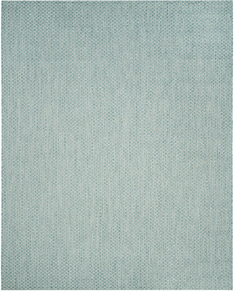 Safavieh Courtyard CY865337121 Light Blue and Light Grey