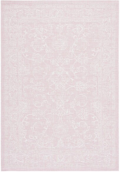 Safavieh Courtyard CY868056221 Soft Pink and Ivory