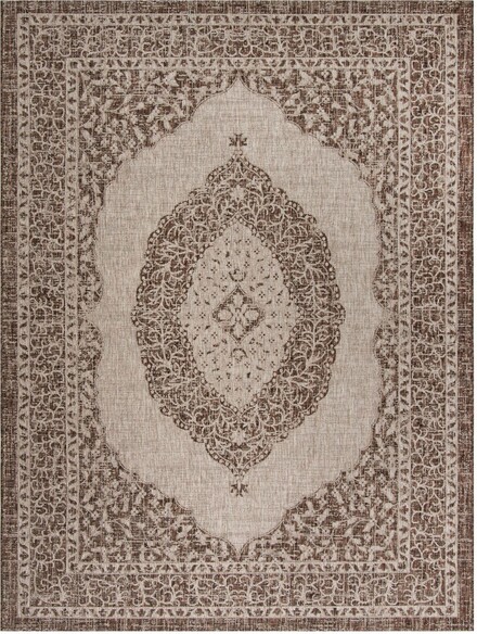 Safavieh Courtyard CY875136312 Light Beige and Light Brown