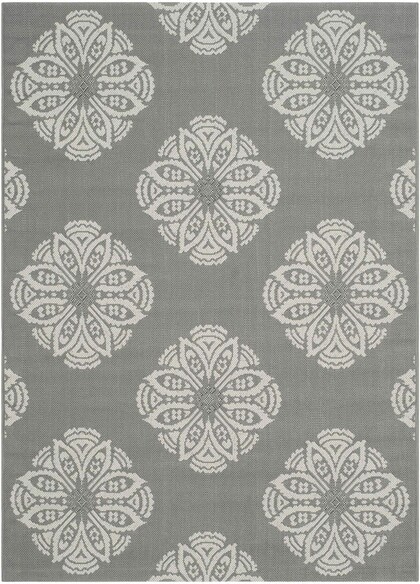 Safavieh Courtyard CYW2432C Grey and Beige