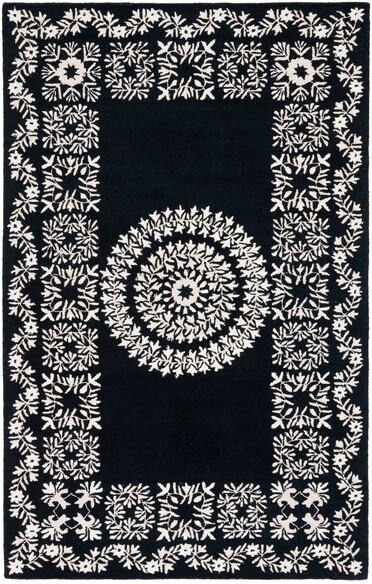 Safavieh Empire EM826Z Black and Ivory