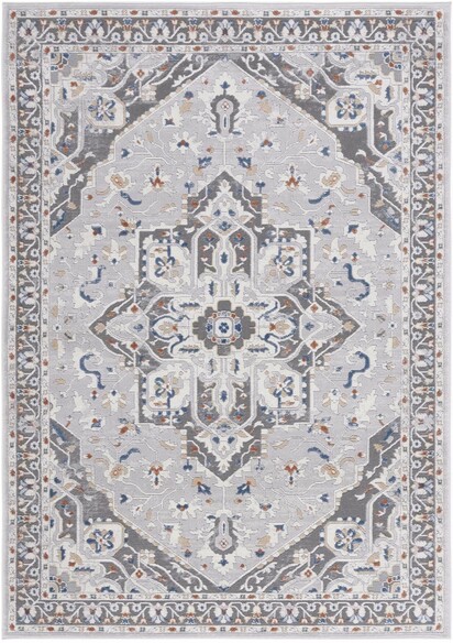 Safavieh Eternal ETL216F Grey and Blue Rust