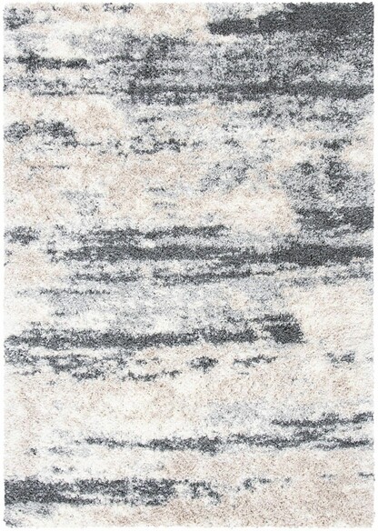 Safavieh Fontana Shag FNT853G Grey and Ivory