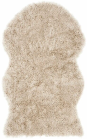 Safavieh Faux Sheep Skin FSS346C Beige and Brown