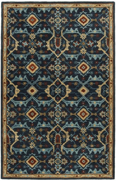 Safavieh Heritage HG416N Navy and Multi