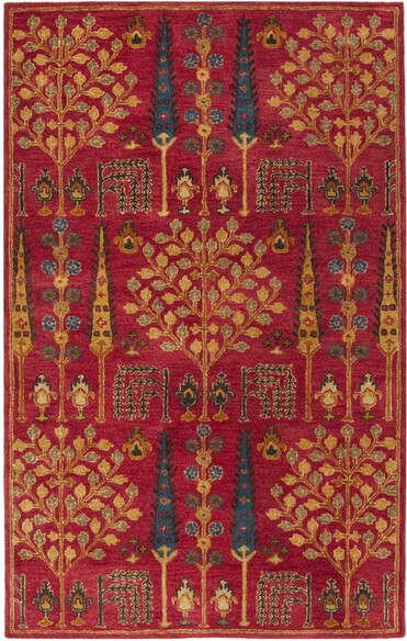 Safavieh Heritage HG418Q Red and Multi