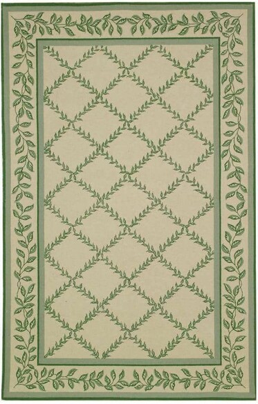 Safavieh Chelsea  HK230B Ivory and Light Green