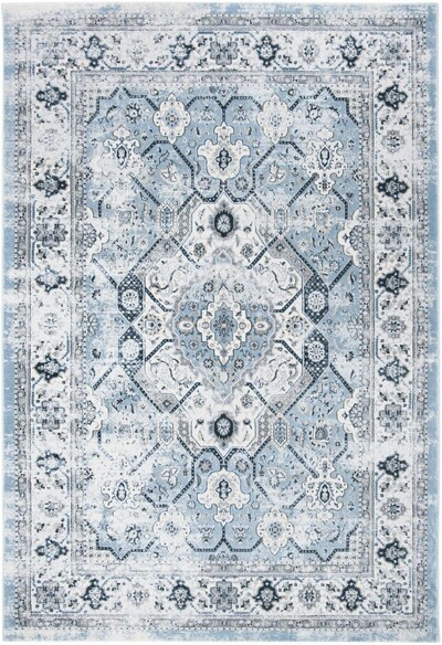 Safavieh Isabella ISA916M Blue and Creme