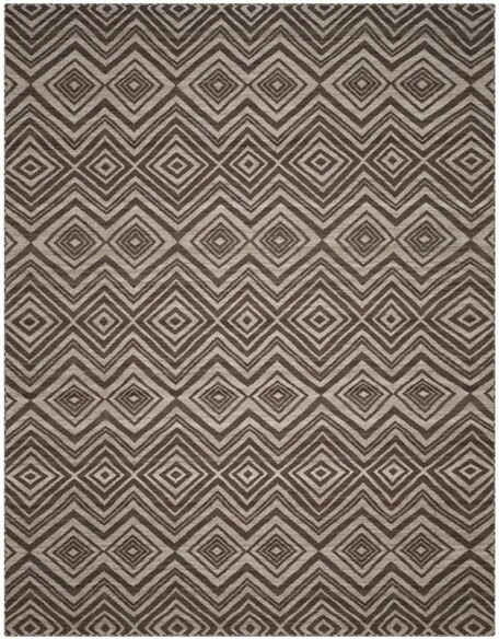 Safavieh Kilim KLM241A Grey and Light Grey