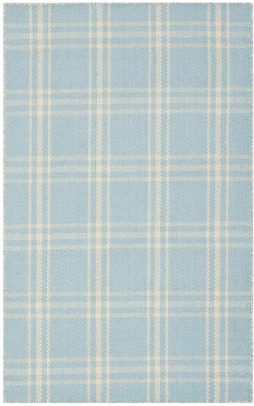 Safavieh Kilim KLM420A Light Blue and Yellow