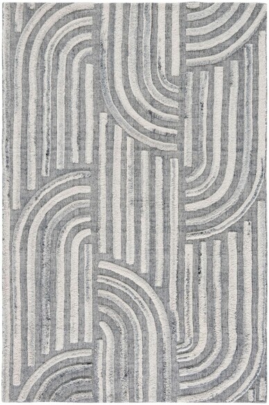 Safavieh Kilim KLM653G Dark Grey and Ivory